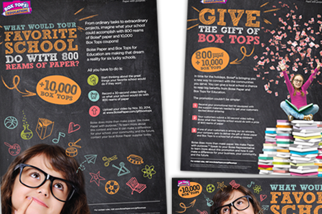 Box Tops for Education Campaign